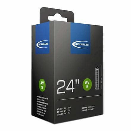 Schwalbe Duše AV9 24"x1.75-1 3/8 (28/47-541) AV/40mm