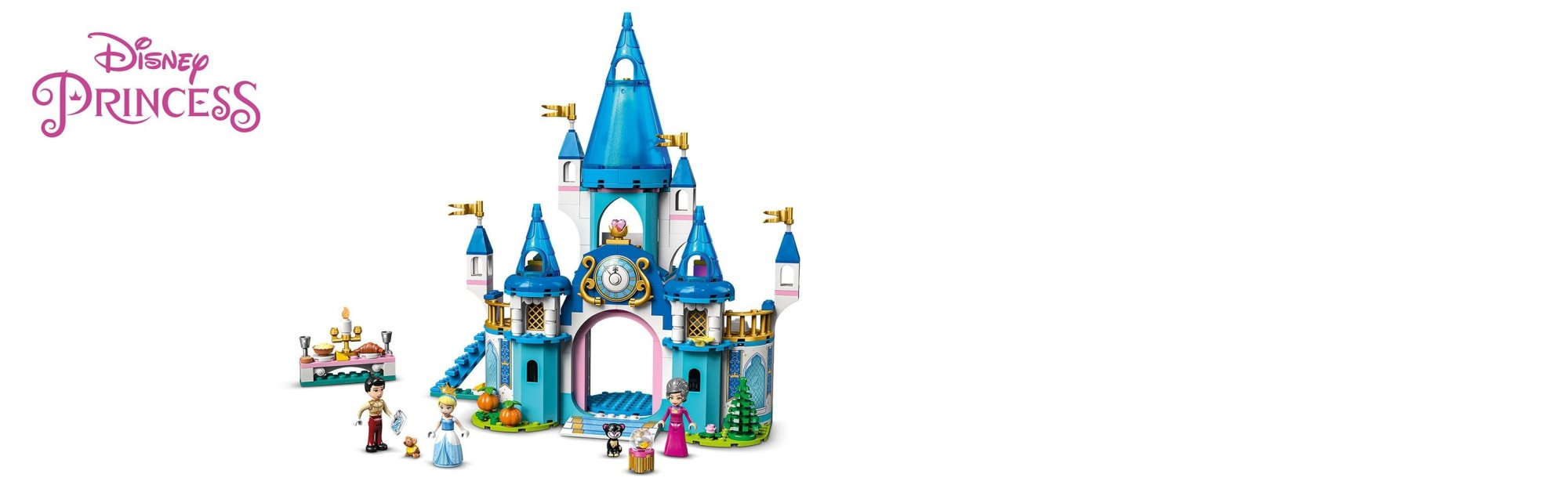 LEGO Disney Princess 43206 Zámek Popelky a krásného prince