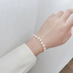 IZMAEL Náramek Elegant Pearl-Růžová KP28565