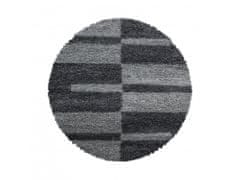 Ayyildiz Kusový koberec GALA 2505, Šedá Rozměr koberce: 120 cm KRUH