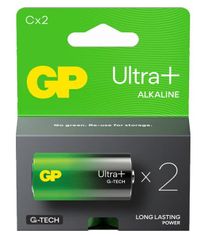 GP alkalická baterie 1,5V C (LR14) Ultra Plus 2ks