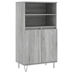 Vidaxl Skříň highboard šedá sonoma 60 x 36 x 110 cm kompozitní dřevo