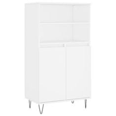 Vidaxl Skříň highboard bílá 60 x 36 x 110 cm kompozitní dřevo