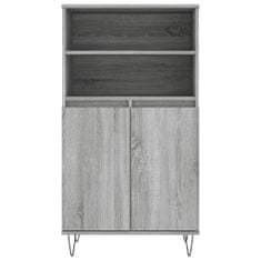 Vidaxl Skříň highboard šedá sonoma 60 x 36 x 110 cm kompozitní dřevo