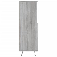 Vidaxl Skříň highboard šedá sonoma 60 x 36 x 110 cm kompozitní dřevo