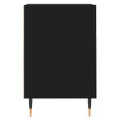 Vidaxl TV skříňka černá 100x35x55 cm kompozitní dřevo