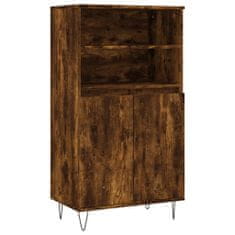 Vidaxl Skříň highboard kouřový dub 60 x 36 x 110 cm kompozitní dřevo