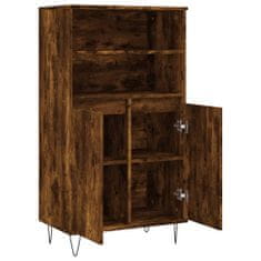 Vidaxl Skříň highboard kouřový dub 60 x 36 x 110 cm kompozitní dřevo