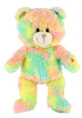 Teddies Snílek medvěd duhový plyš 40 cm