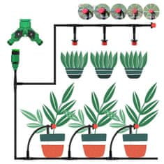 Northix Zavlažovací systém pro 6 rostlin - kompletní sada 