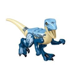 HABARRI Stavebnice dinosaurus - plastová figurka Triceratops, Velociraptor