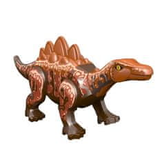 HABARRI Stavebnice dinosaurus - plastová figurka Bachiozaur, Stegozaur