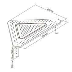 Gembird Držák podstavec pod monitor MS-TABLE-02, černý