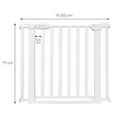 Kinderkraft LOCK&GO Safety Gate WHITE