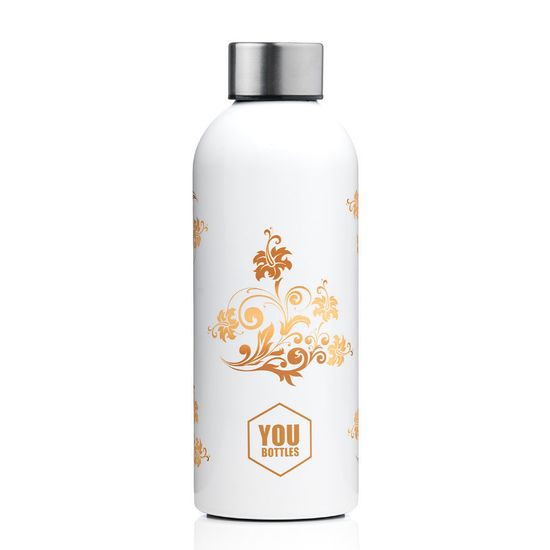 YOu bottles Termoláhev na pití Dual Design 500 ml Luxury Flower