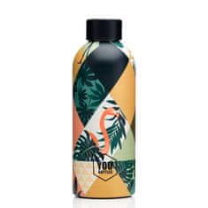 YOu bottles Termoláhev na pití Dual Design 500 ml Flamingos