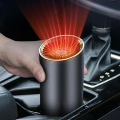 JOIRIDE® Nezávislé topení do auta, Přenosný Ohřívač do auta, Topení do auta 360°, 12V, 150W | TURBOCUP