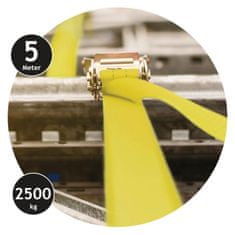 Dunlop Uvazovací pás s ráčnou 5 m / 2500 kg