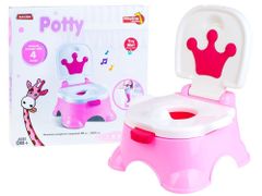 Nočník - Dětská toaleta - růžová