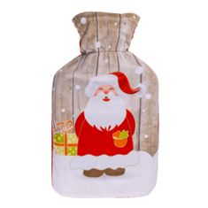 Gifty City Termofor s fleecovým obalem, 0,7 l, Santa Claus