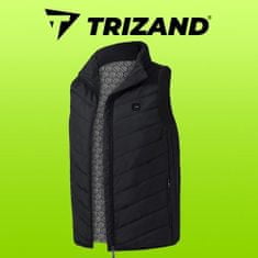 Trizand 22128 Vyhřívaná vesta XL USB černá