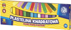 Astra Plastelína hranatá 18 barev