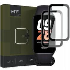 Hofi Ochranné Tvrzené Sklo Hybrid Pro+ 2-Pack Xiaomi Smart Band 8 Active Black