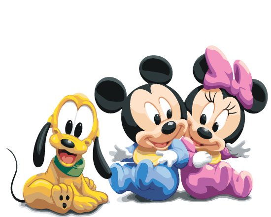 ZUTY Malování podle čísel - MALIČKÝ MICKEY MOUSE, MINNIE A PLUTO