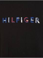 Tommy Hilfiger Černé pánské tričko Tommy Hilfiger M