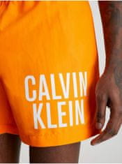 Calvin Klein Oranžové pánské plavky Calvin Klein Underwear S