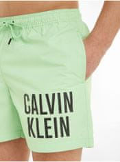 Calvin Klein Světle zelené pánské plavky Calvin Klein Underwear Intense Power-Medium Drawstring S