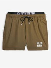 Calvin Klein Khaki pánské plavky Calvin Klein Underwear S