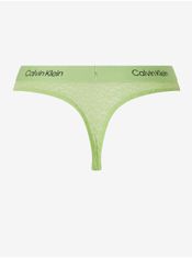 Calvin Klein Světle zelená dámská tanga Calvin Klein Underwear L