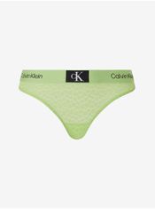 Calvin Klein Světle zelená dámská tanga Calvin Klein Underwear L
