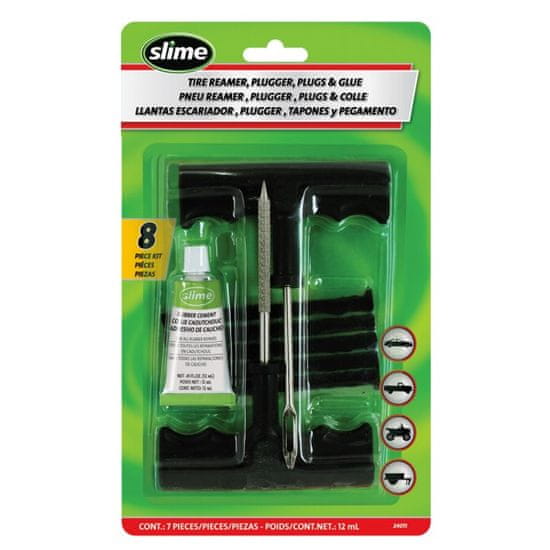 Slime Tire Plug Kit - opravná sada s knoty