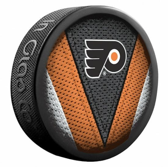 Inglasco Fanouškovský puk NHL Stitch Blister (1ks) (Tým: Philadelphia Flyers)