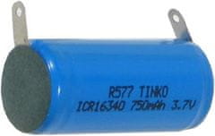HADEX Nabíjecí článek Li-Ion ICR16340 3,7V/750mAh TINKO, páskové vývody