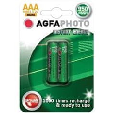 Agfaphoto prednabité batérie 1.2V, AAA, 950mAh, blister 2ks