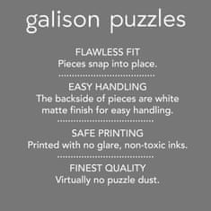 Galison Čtvercové puzzle Liberty: Síla lásky 4x200 dílků