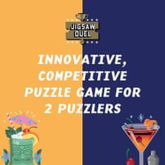 Ridley's games Puzzle Duel Koktejlový souboj: Piňa Colada vs Manhattan 2x70 dílků