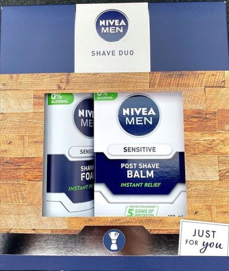 Nivea nivea men shave duo na holení dárková sada