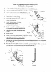 Janome Patka pro všívání šňůrky pro overlock 204D, 990D, 744D