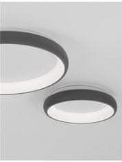 Nova Luce NOVA LUCE stropní svítidlo ALBI šedý hliník a akryl LED 50W 230V 3000K IP20 stmívatelné 8105617