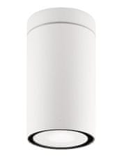 Nova Luce NOVA LUCE venkovní stropní svítidlo CERISE bílý litý hliník a skleněný difuzor GU10 1x7W IP54 220-240V bez žárovky 9040021