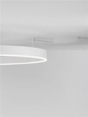 Nova Luce NOVA LUCE stropní svítidlo MOTIF LED stropní svítidlo bílý hliník 3000K 55W IP20 220-240V stmívatelné 9063608