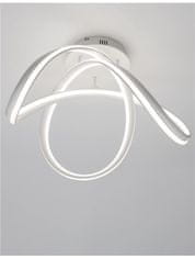 Nova Luce NOVA LUCE stropní svítidlo TRUNO bílý hliník a akryl LED 60W 230V 3000K IP20 stmívatelné 9104711