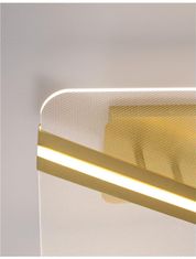 Nova Luce NOVA LUCE stropní svítidlo JERTUNA zlatý hliník a akryl LED 21W 230V 3000K IP20 9545221