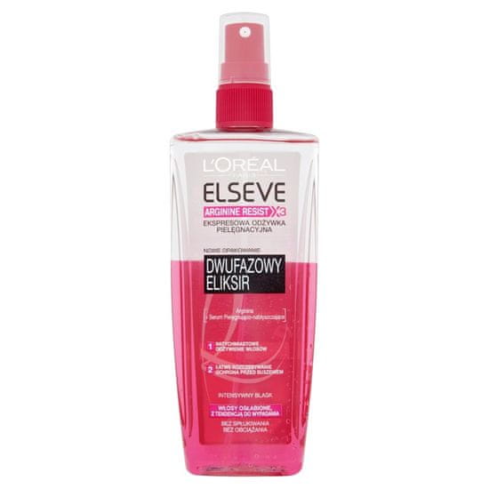 OEM Loreal Elseve Eliksir Dwufazowy Arganine Resist Spray 200 ml