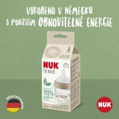 Nuk Láhev kojenecká For Nature s kontrolou teploty, zelená 150 ml