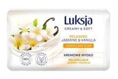 Luksja Luxja jemné jasmínové a vanilkové mýdlo 90g